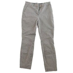 H&M rope cable chain patterned office pants